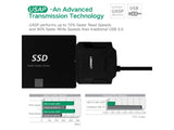 UGREEN SATA auf USB 3.0 Adapter Kabel - 2.5" SATA SSD HDD an USB 3.0