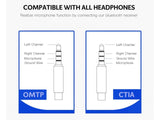 UGREEN Bluetooth 5.0 Audio Receiver Adapter 3.5mm Kopfhörer Headsets
