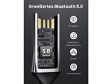 UGREEN Bluetooth Receiver UGREEN USB 2-in-1 Bluetooth 5.0 Car AUX Audio Adapter 3.5mm Mikrofon 70603 6957303876037