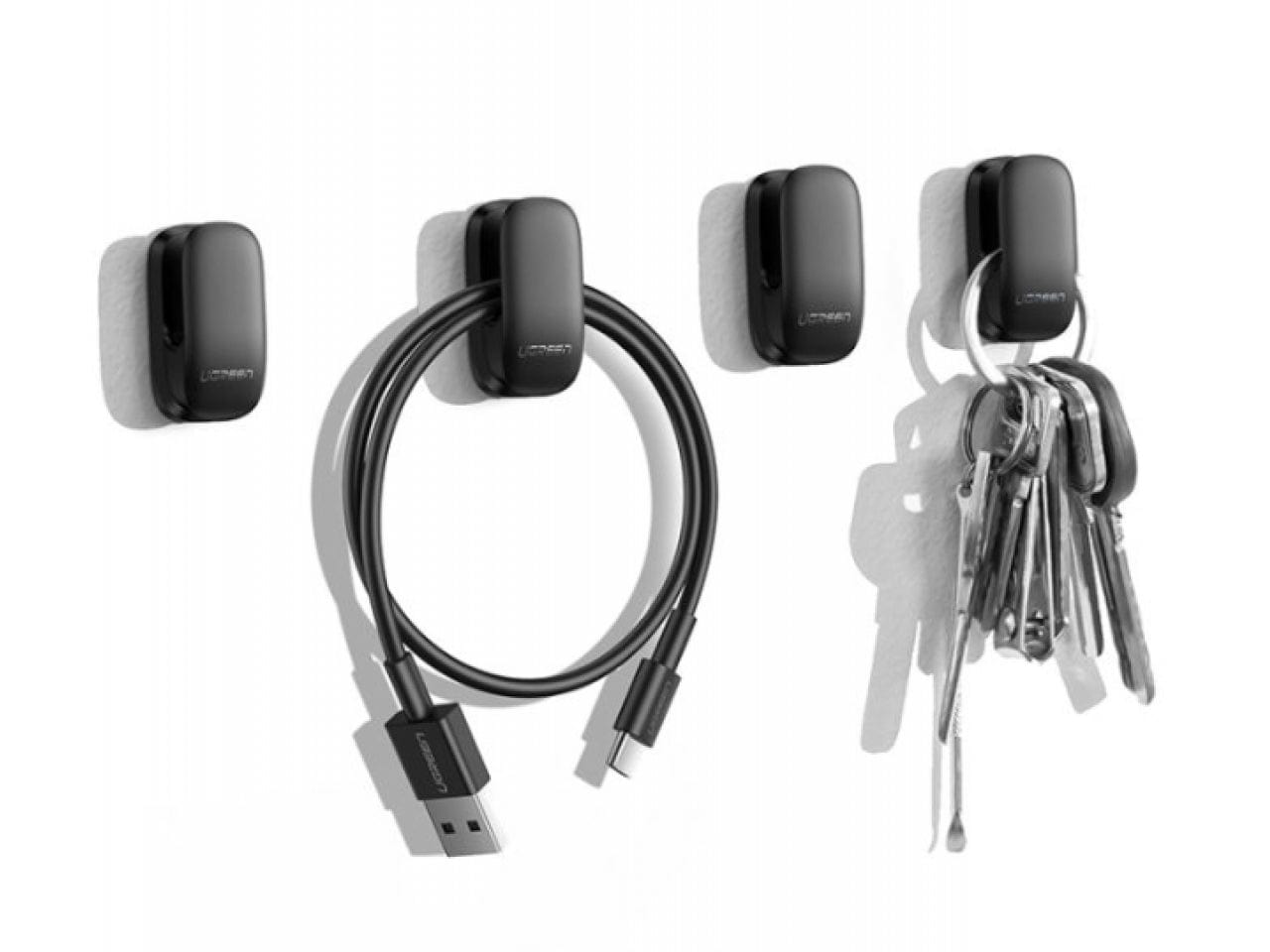 Auto Haken Innen Lagerung Halter für USB Kabel Kopfhörer Schlüssel  Selbst-Adhesive Dashboard Wand Hängen Haken Auto Zubehör - AliExpress