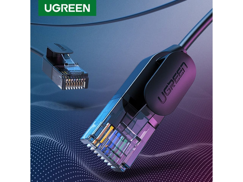UGREEN Cat6A UTP 10-Gbit Slim Ethernet RJ45 Kabel Pure Copper 1.5m
