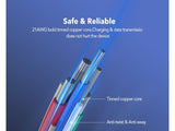 UGREEN Lightning USB-C Kabel PD Fast Charge Nylon Alu MFi 1.5m schwarz