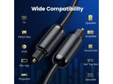 UGREEN Toslink Optical Digital Audio SPDIF Kabel 1.5m - schwarz