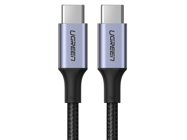 UGREEN USB-C Power Delivery 100W QC 4.0 Nylon Titan Ladekabel 2 Meter