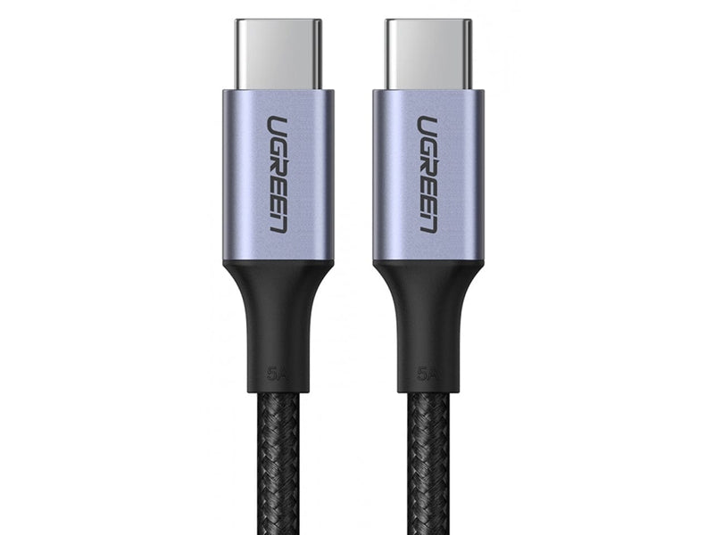 UGREEN USB-C Power Delivery 100W QC 4.0 Nylon Titan Ladekabel 2 Meter