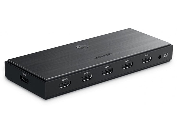 UGREEN 5-Fach HDMI 2.0 Switch Box Umschalte Box für PC, TV, Monitor