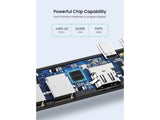 UGREEN Adapter UGREEN 6-in-1 USB-C Hub mit SD Cardreader für Apple MacBook Air Pro 60560 6957303865604
