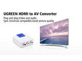 UGREEN HDMI auf Cinch AV Audio Video Konverter PAL NTSC Konverter