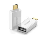 UGREEN MicroUSB zu USB Adapter OTG On-The-Go Adapter für Handy, Tablet