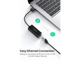 UGREEN USB 2.0 auf Ethernet Adapter für PC, Mac, Chromebook, Surface