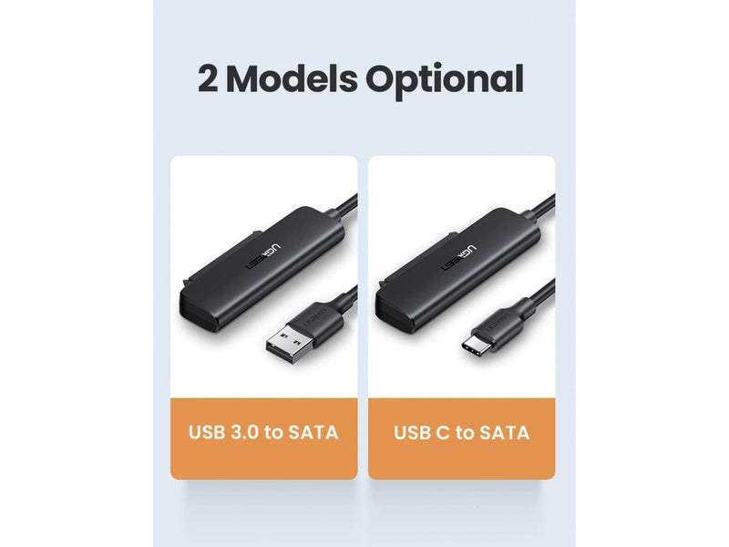 UGREEN USB 3.0 auf SATA 3.0 Adapter Kabel für 2.5" SATA SSD HDD