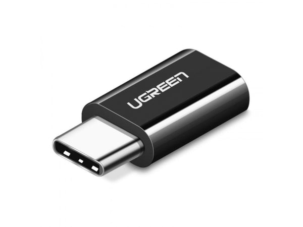 UGREEN USB-C Adapter Micro USB Buchse auf USB Typ C Stecker schwarz