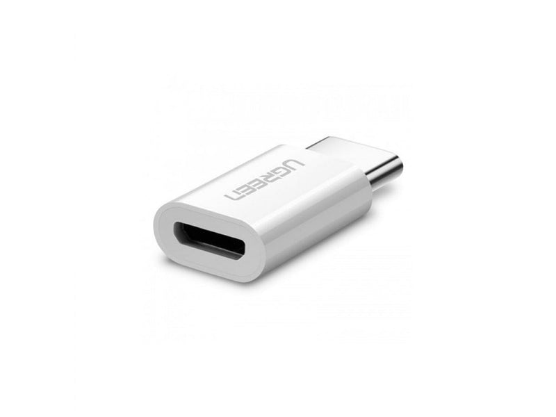 UGREEN USB-C Adapter Micro USB Buchse auf USB Typ C Stecker weiss