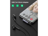 UGREEN Adapter UGREEN USB-C auf 3.5 mm Klinke Audio Adapter mit Winkelstecker 80384 6957303883844