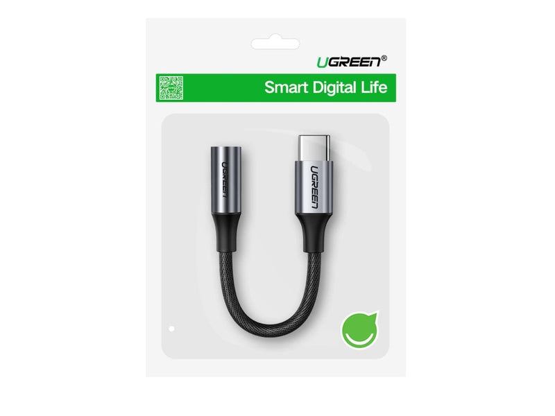 UGREEN Adapter UGREEN USB-C auf 3.5 mm Kopfhörer Adapter für alle USB-C Smartphones 50631 6957303856312