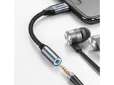 UGREEN USB-C auf 3.5 mm Kopfhörer Adapter Kabel Nylon grau