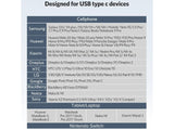 UGREEN USB-C auf Micro USB OTG Adapter für Smartphones - schwarz