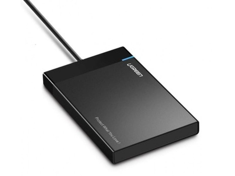 UGREEN USB 3.0 HDD/SSD Gehäuse 2.5" Festplatte mit Kabel - schwarz