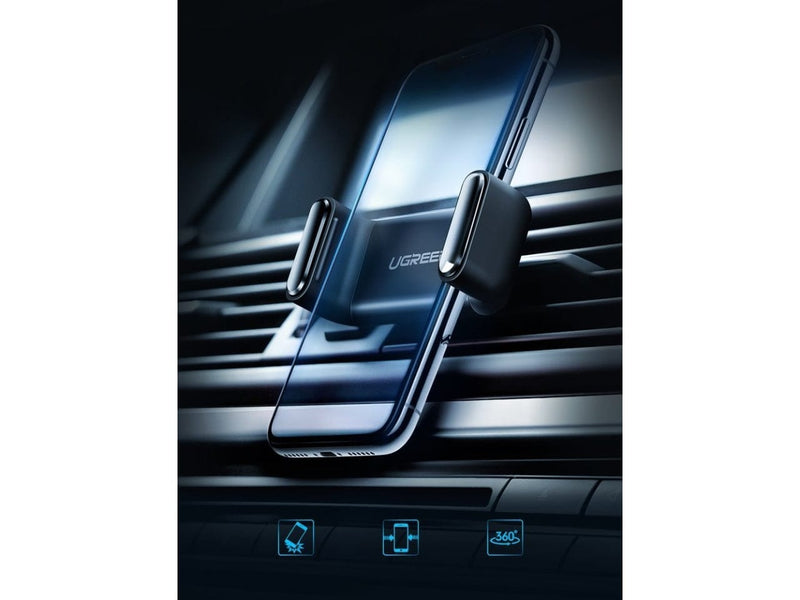 Alogy 2-in-1-Autohalterung für 6,5-Zoll-Telefon, gravitativ für  Windschutzscheibe, Armaturenbrett, Kühlergrill, Easy One Touch Organizer -  4KOM