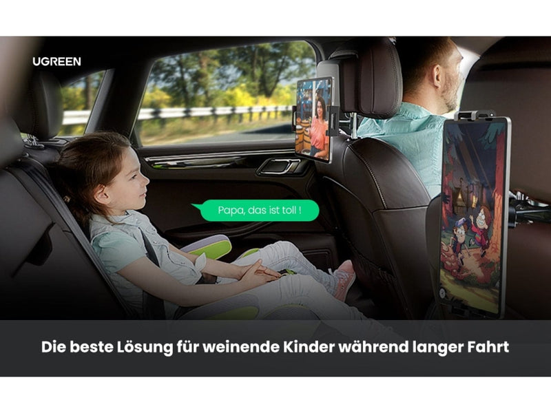 UGREEN Car Headrest Mount Holder Auto Kopfstütze iPad Tablet Halterung
