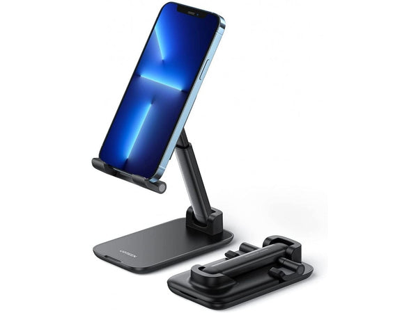 UGREEN Foldable Phone Stand Faltbarer Handy Halter Home Office schwarz