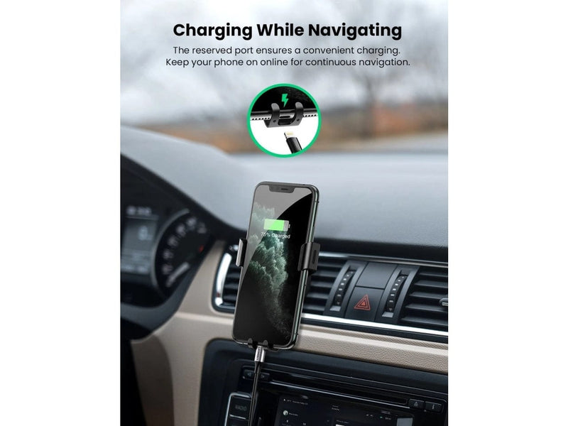 UGREEN Gravity Phone Holder Auto Handy Halterung für Lüftung grau