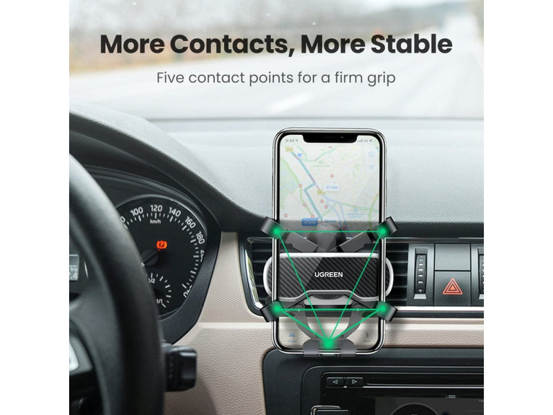 UGREEN Gravity Phone Holder Handy Auto Halterung für Lüftung carbon online  bestellen