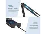 UGREEN Stabile Handy & Tablet Halterung Bett Tisch Klapparm schwarz