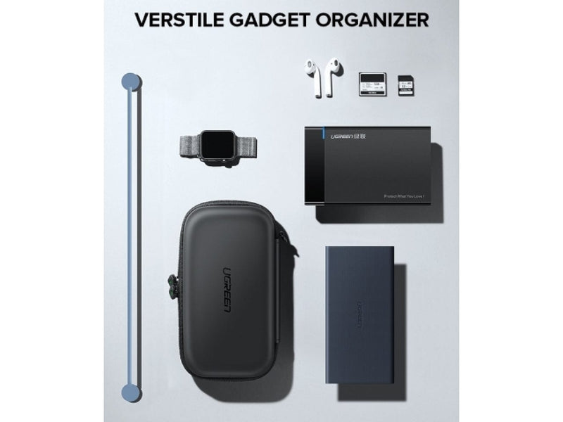 UGREEN Grosse Tasche für Notebook Kabel, Netzteil Adapter und Zubehör