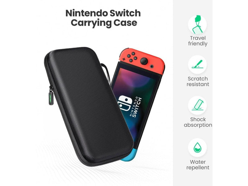 UGREEN Nintendo Switch Schutzhülle Fächer für Spiele, Kabel & Zubehör