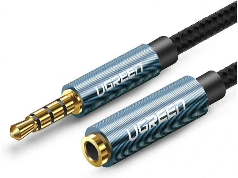 UGREEN Kabel UGREEN Audio AUX Klinken 3.5mm Kopfhörer Verlängerungskabel 0.5m 4-polig 40672 6957303846726