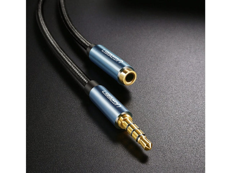 UGREEN Audio AUX Klinken 3.5mm Kopfhörer Verlängerungskabel 1m 4-polig