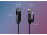 UGREEN Cat6A UTP 10-Gbit Slim Ethernet RJ45 Kabel Pure Copper 10 Meter