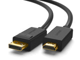 UGREEN Display Port auf HDMI Kabel 2 Meter - schwarz