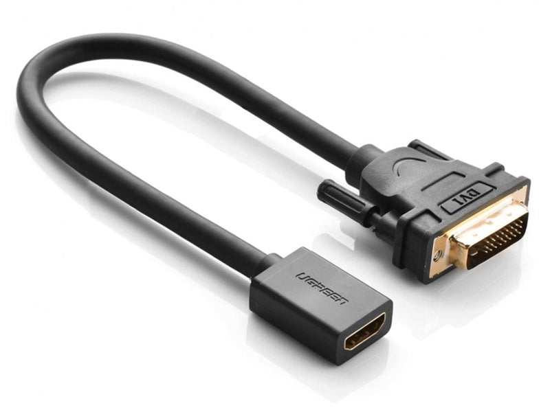 UGREEN DVI auf HDMI Adapter / HDMI auf DVI Adapter Kabel 25cm