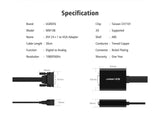UGREEN DVI-D auf VGA Adapter Konverter Kabel schwarz