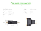 UGREEN DVI / HDMI Adapter - HDMI Stecker - DVI Buchse 24+1 pol schwarz
