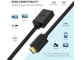 UGREEN Kurzes Mini HDMI auf HDMI Adapter Kabel 20 cm