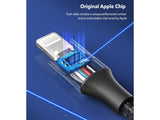 UGREEN Lightning USB-C Kabel PD Fast Charge Nylon MFi 1 Meter schwarz