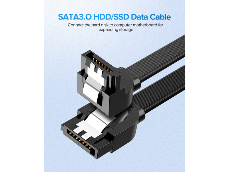 UGREEN SATA 3.0 Kabel 0.5m gerade - schwarz