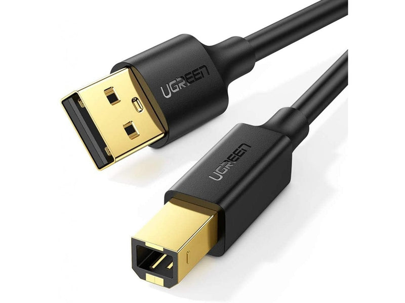 UGREEN USB 2.0 Kabel für Drucker & Scanner - 2 Meter schwarz