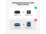 UGREEN USB 2.0 Kabel für Drucker & Scanner - 3 Meter schwarz