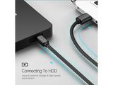 UGREEN USB 2.0 USB auf Mini USB Kabel 3 Meter