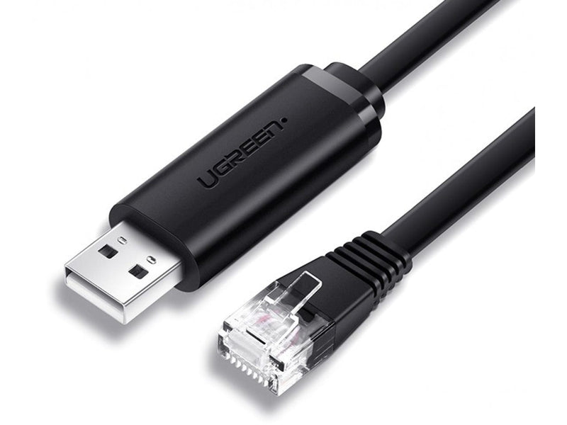 UGREEN USB 2.0 zu Seriell RJ45 RS232 Console Kabel 1.5 Meter