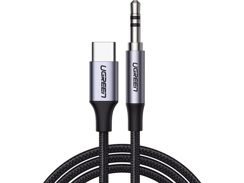 UGREEN Kabel UGREEN USB-C auf 3.5mm Klinke AUX Kabel für alle USB-C Smartphones 20192 6957303821921