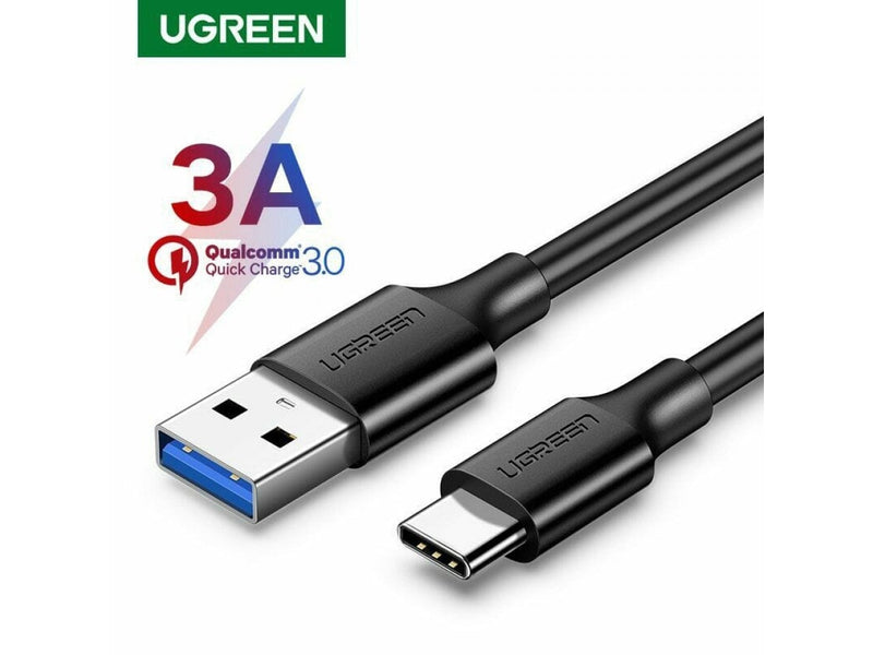 UGREEN USB-C auf USB 3.1 Kabel SuperSpeed 5 Gbps - 2 Meter schwarz