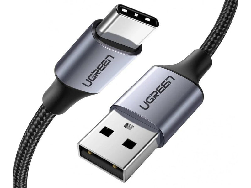 UGREEN USB-C Ladekabel QC3.0 Fast Charging 1.5 Meter Nylon schwarz