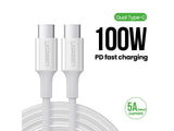 UGREEN USB-C Power Delivery 20V 5A 100W Ladekabel 1 Meter weiss
