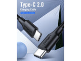 UGREEN USB-C Power Delivery QC 3.0 20V 3A 60W Ladekabel 0.5 Meter