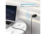 UGREEN USB-C Quick Charge 4.0 Ladekabel L-Design 1 Meter Nylon Titan
